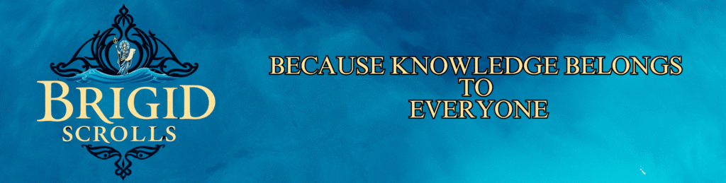 Brigid Scrolls banner